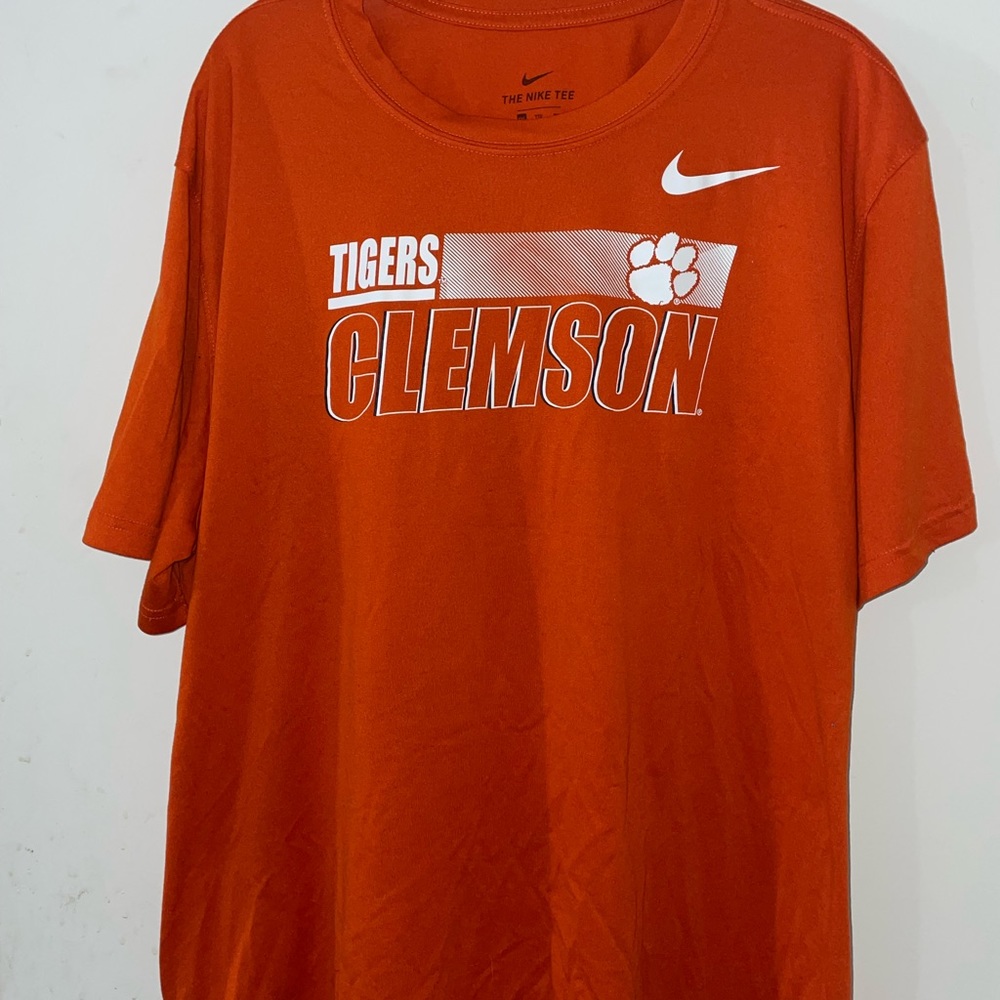 clemson tigers, short sleeve, dri-fit